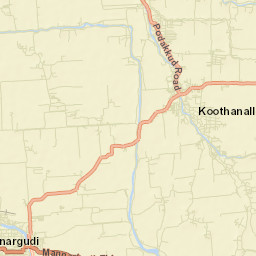 Koothanallur Street Map