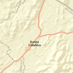 Santa Catalina Street Map