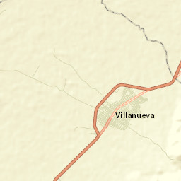 Villanueva Street Map
