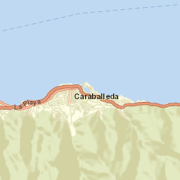 Caraballeda Street Map