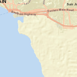 Laventille Street Map
