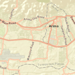 Arima Street Map