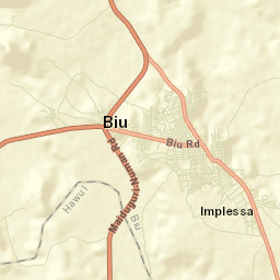 Biu Street Map