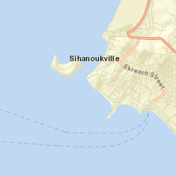 Sihanoukville Street Map
