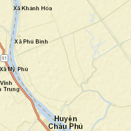 Huyện Phú Tân Street Map