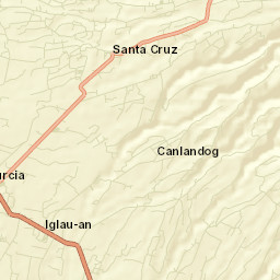Santa Cruz Street Map