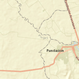 Fundación Street Map