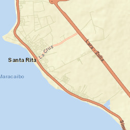 Santa Rita Street Map