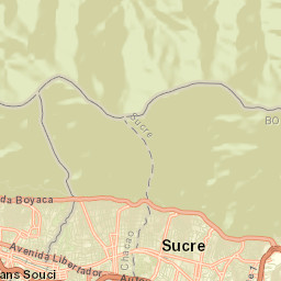 Chacao Street Map