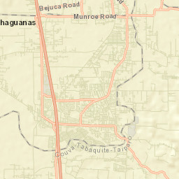 Ward of Chaguanas Street Map