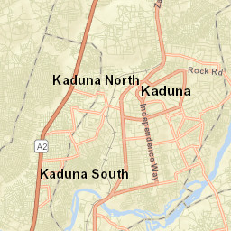 Kaduna Street Map