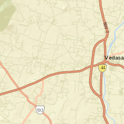 Vedasandur Street Map