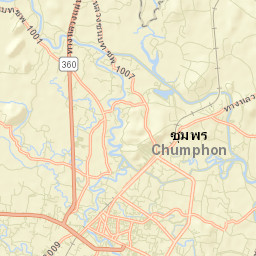 Chumphon Street Map