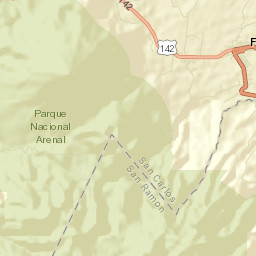 La Fortuna Street Map
