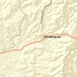 Villanueva Street Map