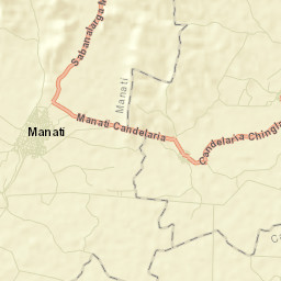 Candelaria Street Map