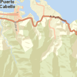 Puerto Cabello Street Map