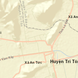 Huyện Tri Tôn Street Map