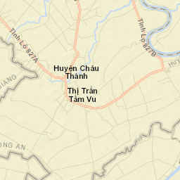 Huyện Châu Thành Street Map
