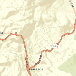 Quesada Street Map