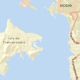 Cartagena de Indias Street Map