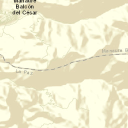 Manaure Balcón del Cesar Street Map