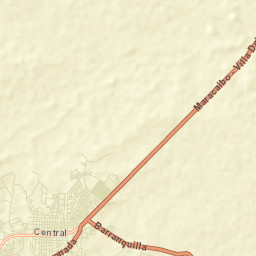 La Villa del Rosario Street Map