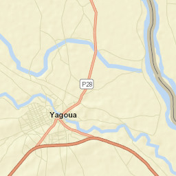 Yagoua Street Map