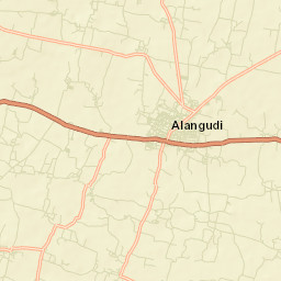 Alangudi Street Map