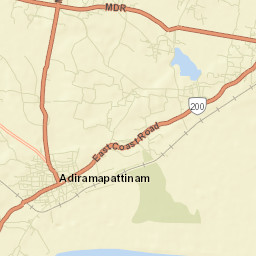 Adirampattinam Street Map