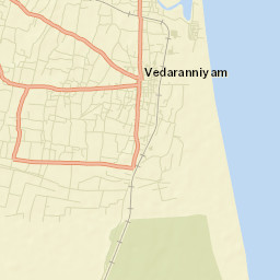 Vedaraniyam Street Map