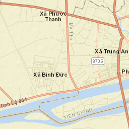 Huyện Châu Thành Street Map