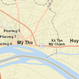 Mỹ Tho Street Map