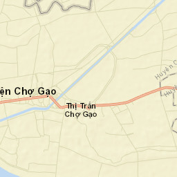 Huyện Chợ Gạo Street Map