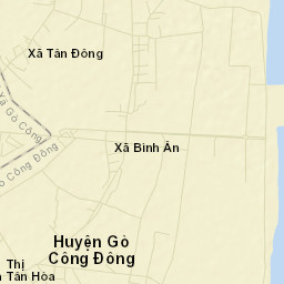 Huyện Gò Công Đông Street Map