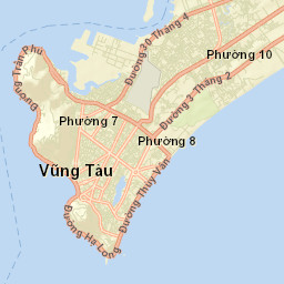 Vũng Tàu Street Map