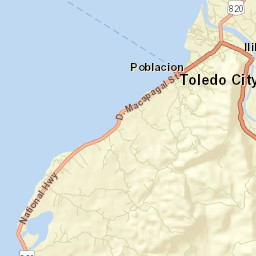 Toledo Street Map