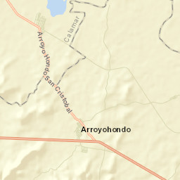 Arroyohondo Street Map