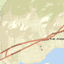 San Joaquín Street Map