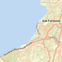 San Fernando Street Map