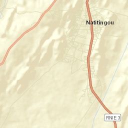 Natitingou Street Map