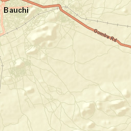 Bauchi Street Map