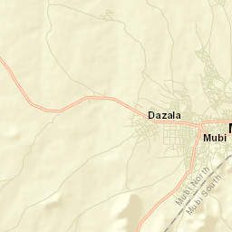 Mubi Street Map