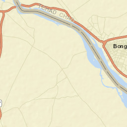 Bongor Street Map