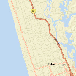 Kodungallur Street Map