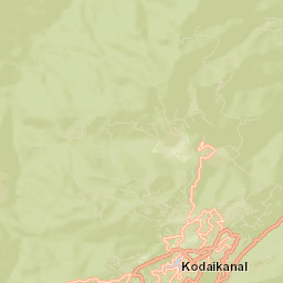 Kodaikanal Street Map