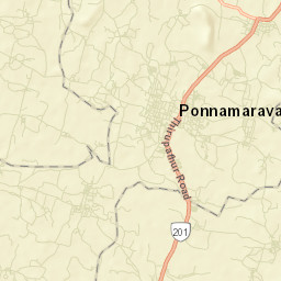 Ponnamaravati Street Map