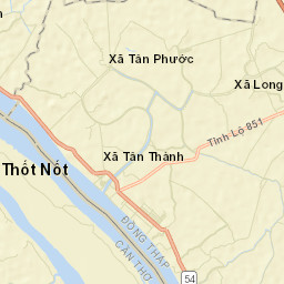 Thị Trấn Tân Thành Street Map