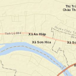 Huyện Châu Thành Street Map