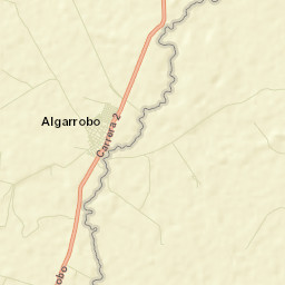 Algarrobo Street Map